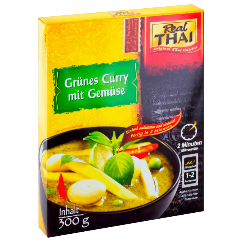 Real Thai grünes Curry Gemüse 300g